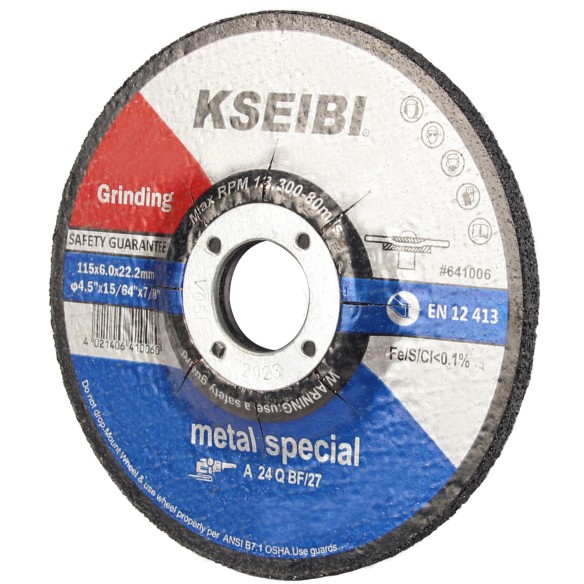 Discos de desbaste metálicos de alta calidad para trabajos de metal | KSEIBI