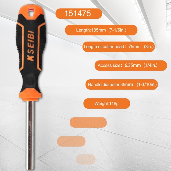 Premium Magnetic Bit Holder With Handle for Easy Screwdriver Control | KSEIBI