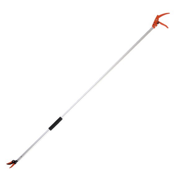 Effortlessly Trim and Hold with Long Reach Bypass Pruner | KSEIBI