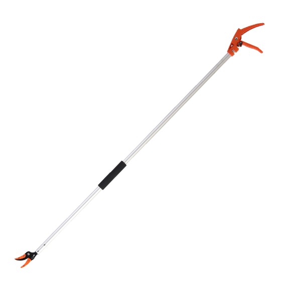 Effortlessly Trim and Hold with Long Reach Bypass Pruner | KSEIBI