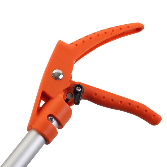 Effortlessly Trim and Hold with Long Reach Bypass Pruner | KSEIBI