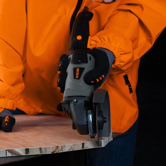 Amoladora angular 125mm 950W para trabajos pesados | KSEIBI