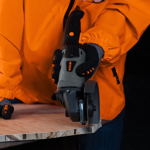 Amoladora angular 125mm 950W para trabajos pesados | KSEIBI
