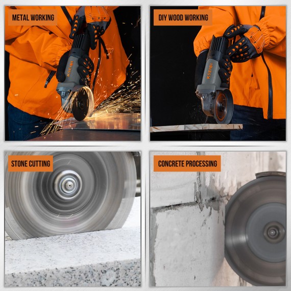 KWS 71-100 Winkelschleifer – Leistungsstarker 100mm Schleifer | KSEIBI