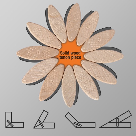 Deliciosos Biscoitos de União N.º 0 - 150 Peças | KSEIBI