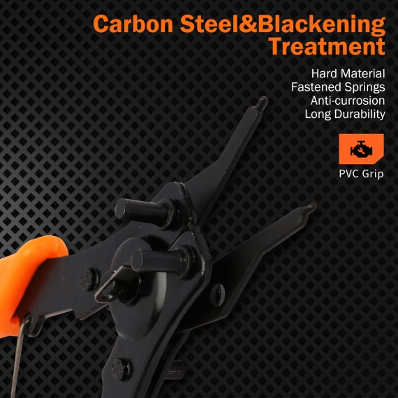 High-Quality Interchangeable Circlip Plier Set for Versatile Use | KSEIBI