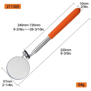 Adjustable Inspection Mirror for Hard-to-Reach Areas | KSEIBI 2