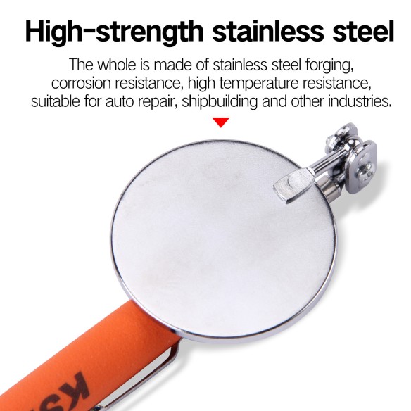 Adjustable Inspection Mirror for Hard-to-Reach Areas | KSEIBI