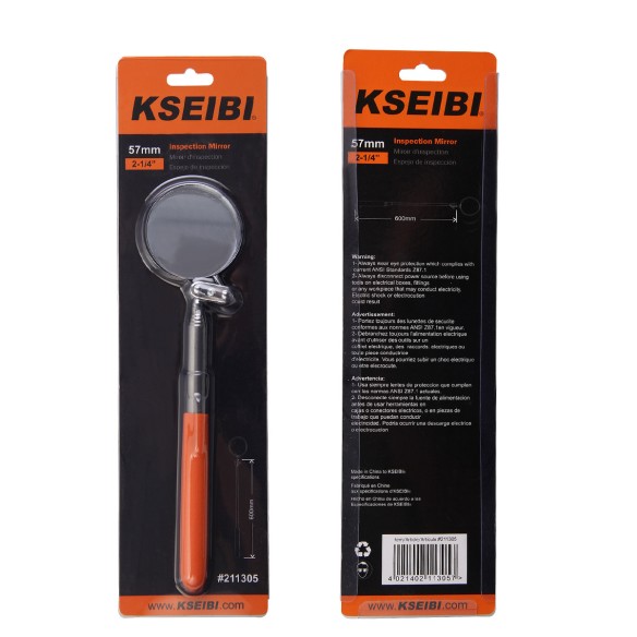Adjustable Inspection Mirror for Hard-to-Reach Areas | KSEIBI