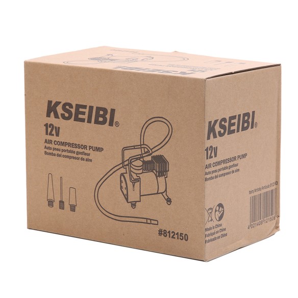 Portable Inflating Air Compressor 12V for Quick Tire Fixes | KSEIBI