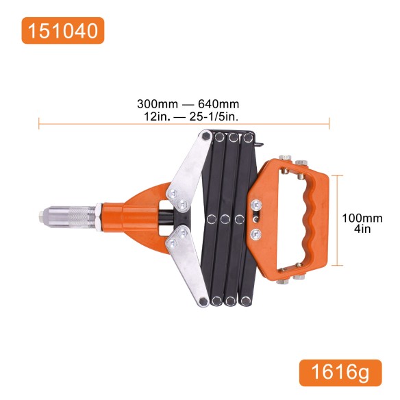 "High-Quality Industrial Scissor Action Riveter for Efficient Riveting Jobs | KSEIBI"