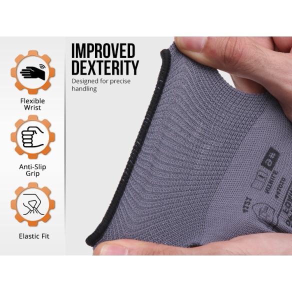 Guanti industriali resistenti e affidabili per la tua sicurezza sul lavoro | KSEIBI