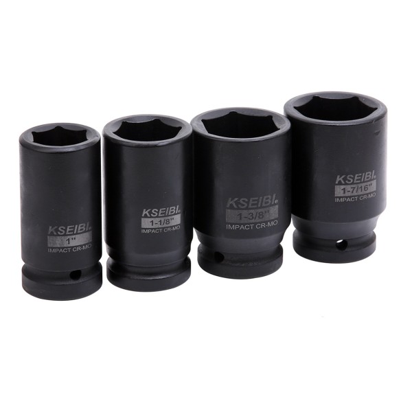 Set chei tubulare cu impact 3/4" standard pentru mecanici | KSEIBI