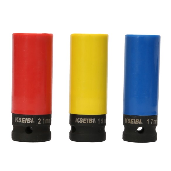 Heavy-Duty Impact Lug Nut Socket Set for Easy Removal | KSEIBI