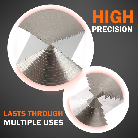 High-Quality HSS Step Drill Bits Set for Precision Drilling | KSEIBI