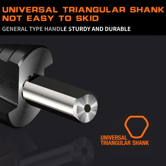 High-Speed Steel Step Drill Bit Set for Precision Drilling | KSEIBI