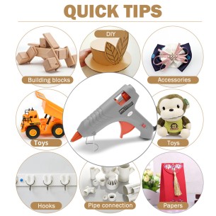 High Quality KGG 20D Glue Gun - Dual Temp, 20W Power | KSEIBI 2