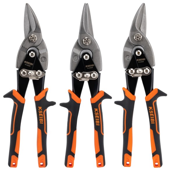 High-Quality Aviation Tin Snips Set for Precision Cutting | KSEIBI