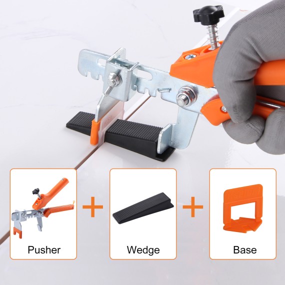 Effortlessly Install Tile Leveling Systems with Precision Pliers | KSEIBI