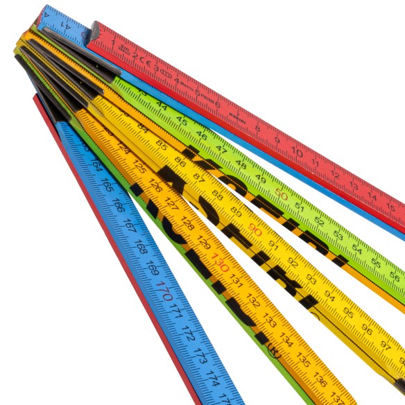 "Premium Wooden Folding Ruler for Accurate Measurements | KSEIBI"