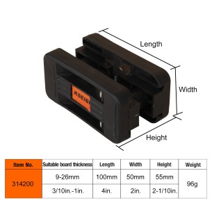 Tăietor de colțuri din lemn 40 mm pentru lucrări de precizie | KSEIBI 2