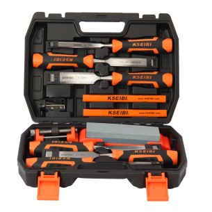 Set scalpelli legno ProGrip (12 pz.)