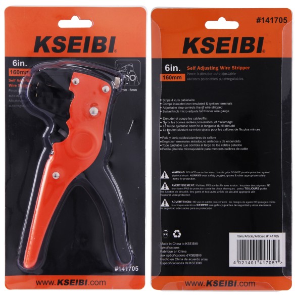 "Professional Wire Stripper for Easy Electrical Work | KSEIBI"