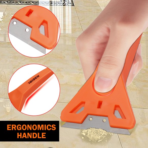 Raspador de ventana de plástico resistente para limpieza | KSEIBI