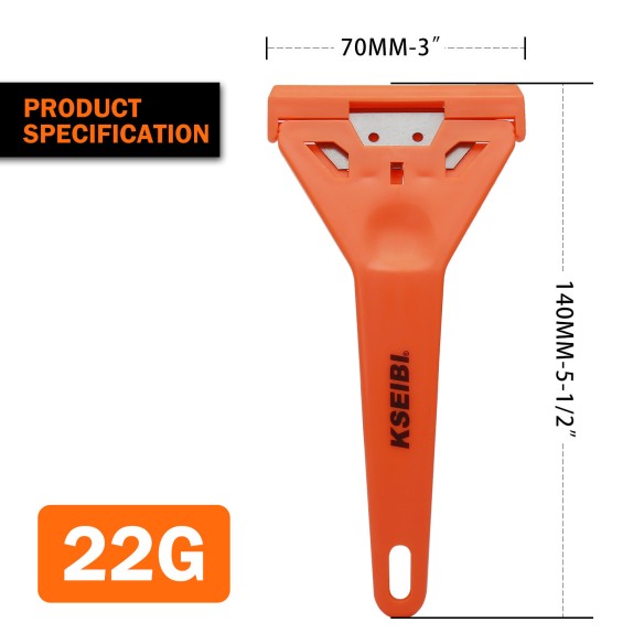 Grattoir de fenêtre en plastique pour un nettoyage facile | KSEIBI