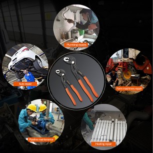 High-Quality Water Pump Box Joint Plier for Quick Release | KSEIBI 2