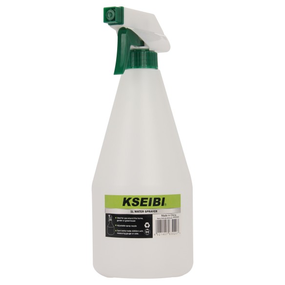 Spruzzatore manuale per acqua da giardino resistente 900ml | KSEIBI