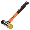 Durable Two Way Rubber Mallet ProGrip for Precision Work | KSEIBI