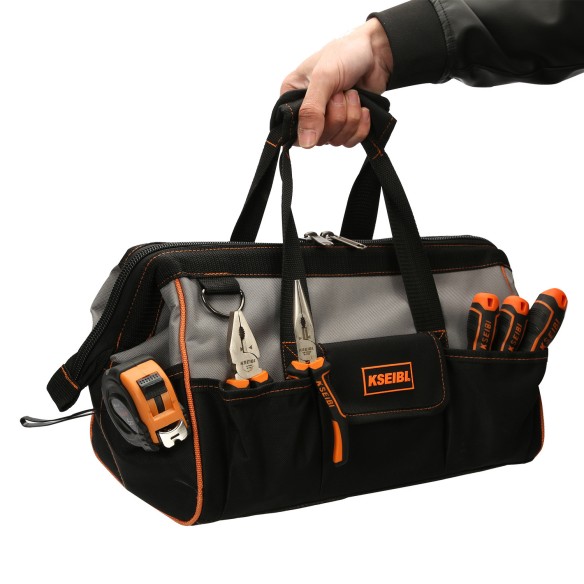 Borsa attrezzi chiusura superiore resistente | KSEIBI