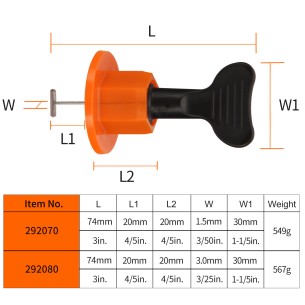 Achieve Perfectly Aligned Tiles with Our Tile Leveling/Spacer System | KSEIBI 2