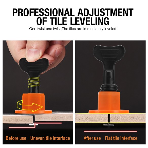 Achieve Perfectly Aligned Tiles with Our Tile Leveling/Spacer System | KSEIBI