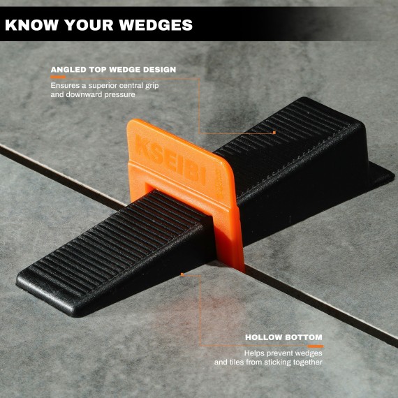 Cuñas del Sistema de Nivelación para Baldosas | KSEIBI