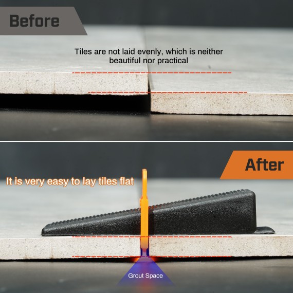 Clips du système de nivellement pour carreaux de qualité supérieure | KSEIBI