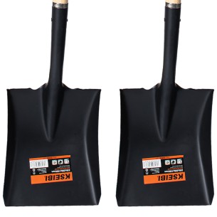Durable Steel Shovel with Ergonomic Handle for Efficient Gardening | KSEIBI 2