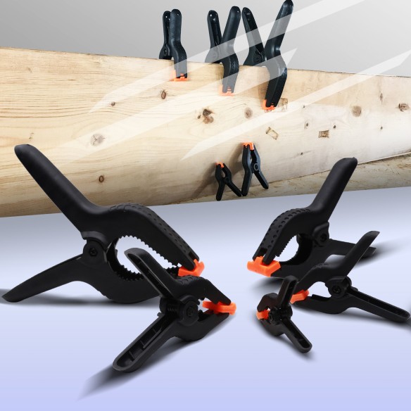 Morsetto a molla resistente e versatile per ogni lavoro | KSEIBI