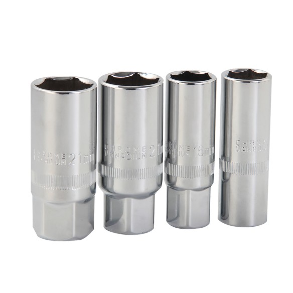 Hochwertige Zündkerzen-Stecknuss 1/2" für professionelle Reparaturen | KSEIBI