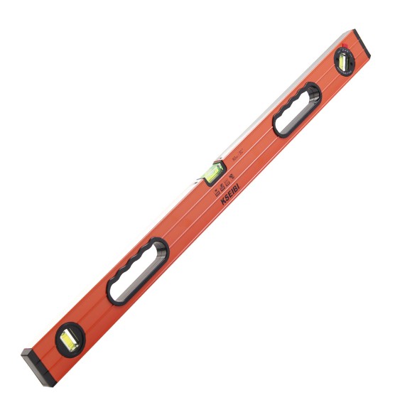 Professional Precision Spirit Level with Three Vials for Accurate Measurements | KSEIBI