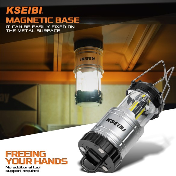 Lampe de travail cob 3*AAA compacte et puissante | KSEIBI