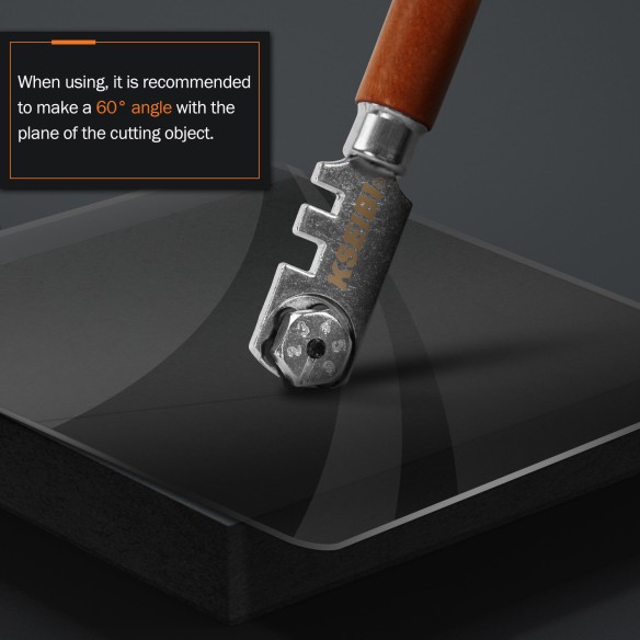 High-Quality Six Wheel Cutter for Precise Wood Cutting | KSEIBI