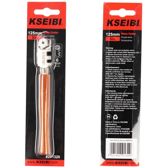 Cortador de Vidro Profissional para Artesanato e Trabalhos Manuais | KSEIBI