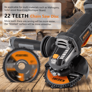 High-Quality Wood Carving Chain Saw Blade for Precision Cuts | KSEIBI 2