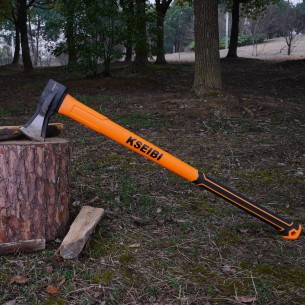 High-Quality Splitting Axe With Fiberglass Handle for Efficient Wood Splitting | KSEIBI 2
