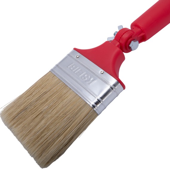Swivil Handle White Bristle Paint Brush