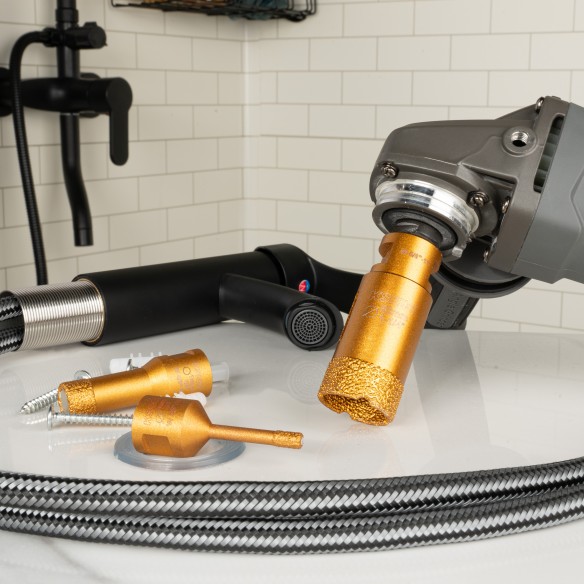 High-Quality Vacum Brazed Diamond Core for Efficient Drilling | KSEIBI