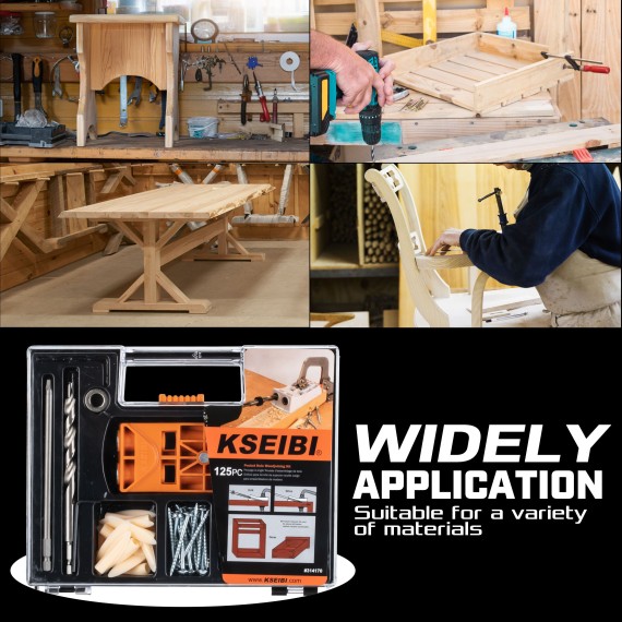 Kit di fori tascabili in plastica hd | KSEIBI