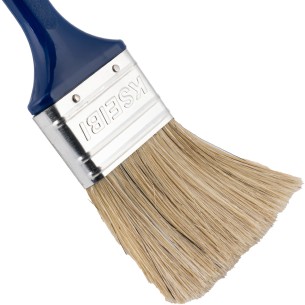 High-Quality Plastic Handle White Paint Brush for Precise Detailing | KSEIBI 2